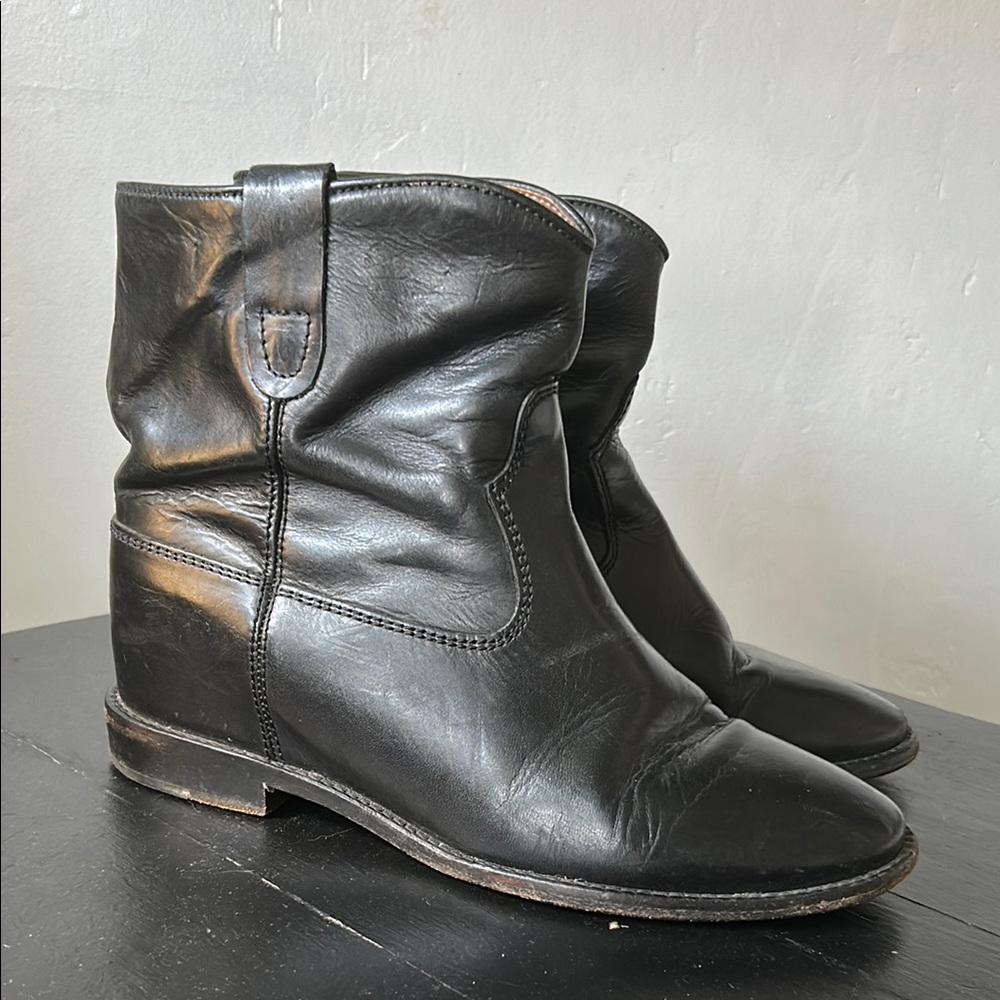 Isabel Marant Black Ankle Boots